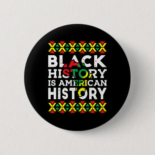 Macaron Rond 5 Cm L'Histoire Noire Est L'Histoire Américaine L'Afriq