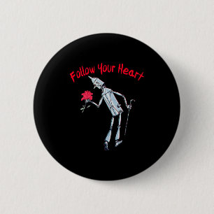 Macaron Rond 5 Cm L'homme de ferin Le Magicien d'Oz Chemise-le Magic