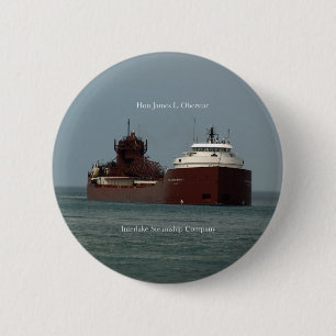 Macaron Rond 5 Cm L'honorable James L. Oberstar bouton