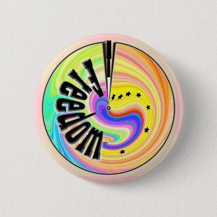 Macaron Rond 5 Cm Liberté