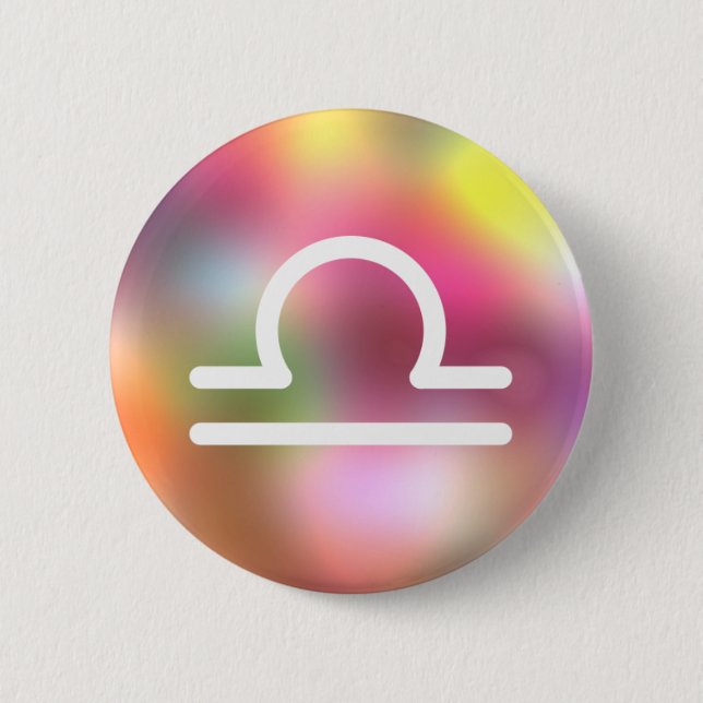 Macaron Rond 5 Cm Libra (Devant)