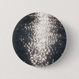 Macaron Rond 5 Cm Lichtsternchen auf dunklem Wasser