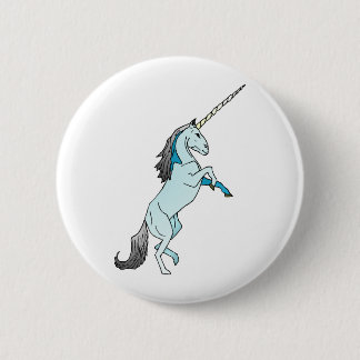 Macaron Rond 5 Cm Licorne