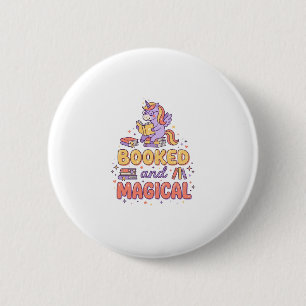 Macaron Rond 5 Cm Licorne Réservée et Impression Magique Prête Fond