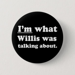 Macaron Rond 5 Cm Lignes de collecte - IM QUEL WILLIS PARLAIT de .JP