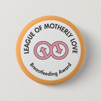 Macaron Rond 5 Cm Ligue de bouton maternel d'amour