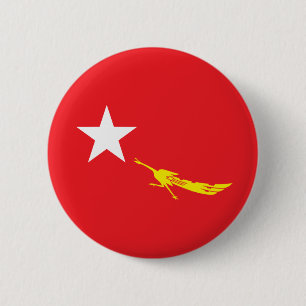 Macaron Rond 5 Cm Ligue nationale pour la démocratie