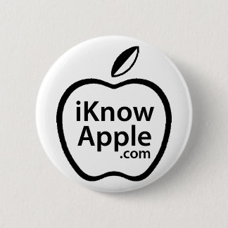 Macaron Rond 5 Cm l'iKnow Apple se boutonnent