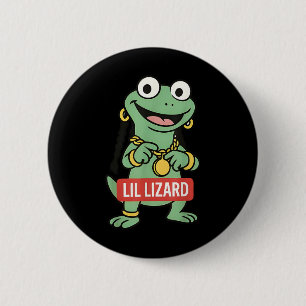 Macaron Rond 5 Cm Lil Lizard Funny Lizard Trending Meme