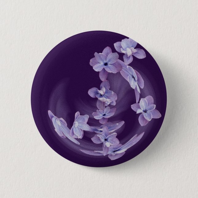 Macaron Rond 5 Cm Lilac en cercle (Devant)