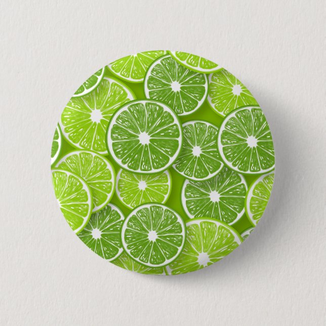 Macaron Rond 5 Cm Lime pop (Devant)