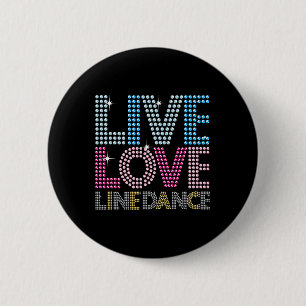 Macaron Rond 5 Cm Line Dancing Funny Live Love Line Dance Danser Gif