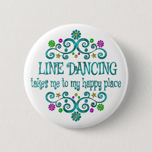 Macaron Rond 5 Cm Line Dancing Happy Place