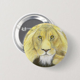 Macaron Rond 5 Cm Lion