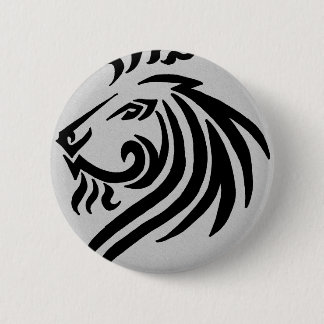 MACARON ROND 5 CM LION TRIBAL
