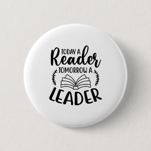 Macaron Rond 5 Cm Lire l'art aujourd'hui Un lecteur demain un leader