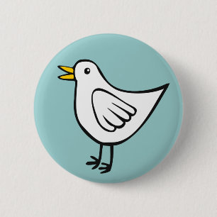 Macaron Rond 5 Cm Little Bird 03