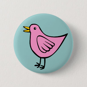 Macaron Rond 5 Cm Little Bird 04