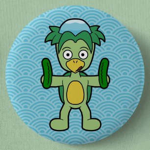 Macaron Rond 5 Cm Little Kappa Yokai