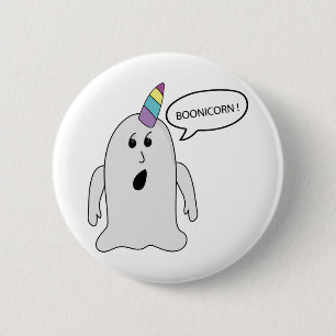Macaron Rond 5 Cm Little mignon Boonicorn Ghost