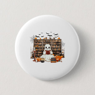 Macaron Rond 5 Cm Livres de lecture de fantôme Livret enseignant Hal