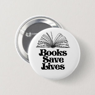 Macaron Rond 5 Cm Livres Sauver des vies