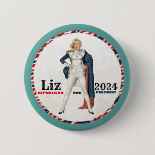 Macaron Rond 5 Cm Liz Cheney 2024