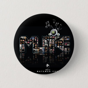 Macaron Rond 5 Cm LLC muet de médias