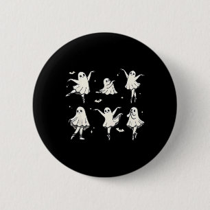 Macaron Rond 5 Cm Llet Ghost Llet Danseuse Éffrayante Danse Enfants