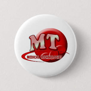MACARON ROND 5 CM LOGO DE BOUCHON DE LABORATOIRE RBC MT - TECHNOLOGI