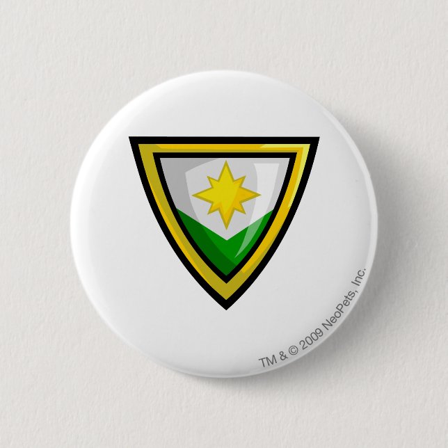 Macaron Rond 5 Cm Logo de Brightvale d'équipe (Devant)