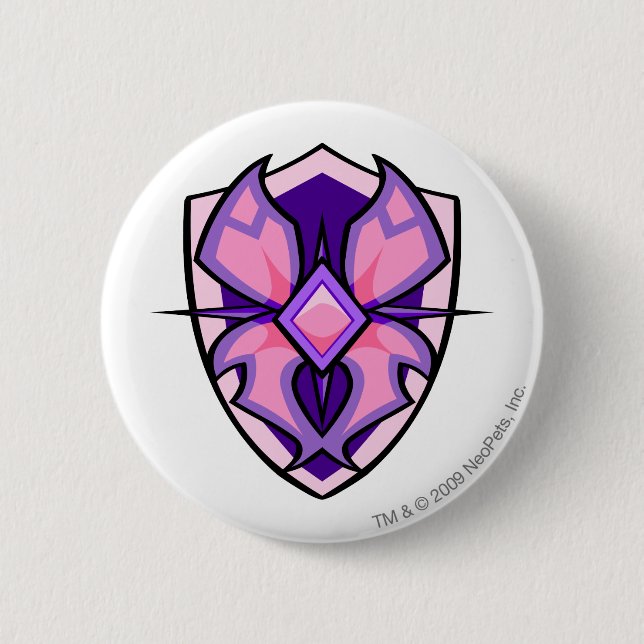 Macaron Rond 5 Cm Logo de Faerieland d'équipe (Devant)