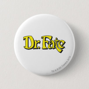 Macaron Rond 5 Cm Logo du Dr Fate