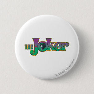 Macaron Rond 5 Cm Logo du nom Joker