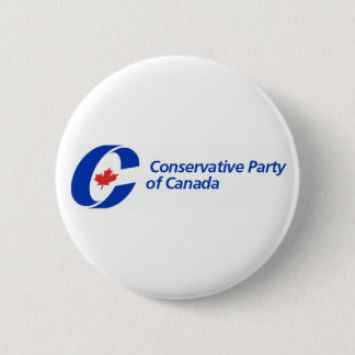 Macaron Rond 5 Cm Logo du Parti conservateur du Canada