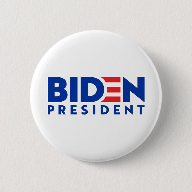 Macaron Rond 5 Cm Logo du président Biden (Devant)