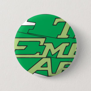 Macaron Rond 5 Cm Logo Emerald Archer