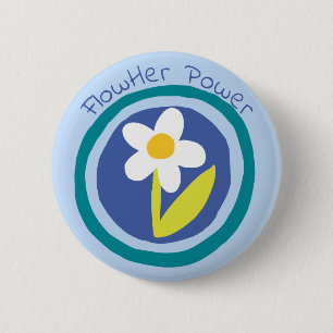 Macaron Rond 5 Cm Logo FlowHer