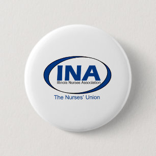 Macaron Rond 5 Cm Logo INA