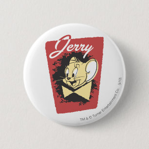 Macaron Rond 5 Cm Logo jaune de Jerry Botiw