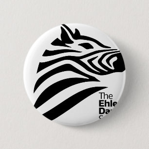 Macaron Rond 5 Cm Logo officiel de société d'Ehlers-Danlos