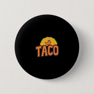 Macaron Rond 5 Cm Logo Taco Trump Trump Recule Toujours Trump Poulet