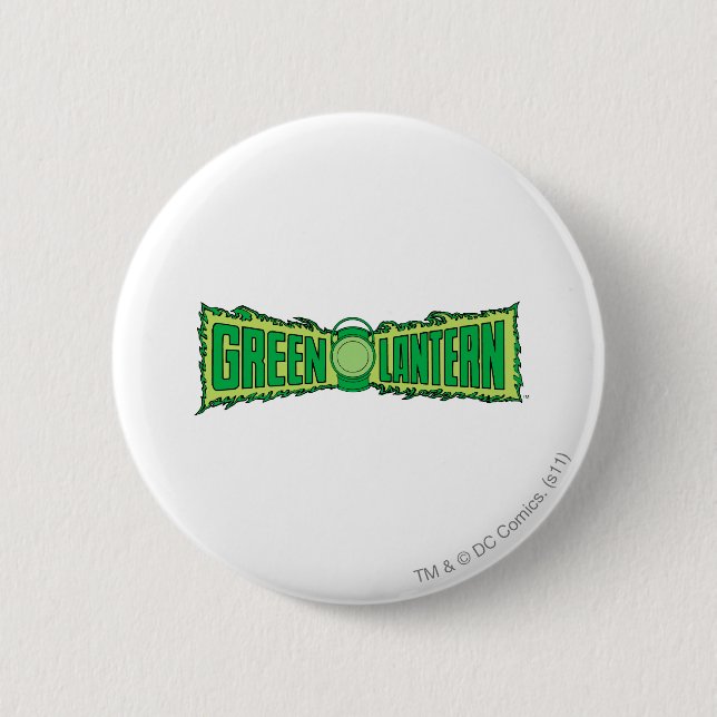 Macaron Rond 5 Cm Logo vert 4 de lanterne (Devant)