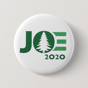 Macaron Rond 5 Cm Logo vert Joe 2020