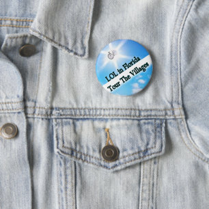 Macaron Rond 5 Cm LOL in Florida Tour Button