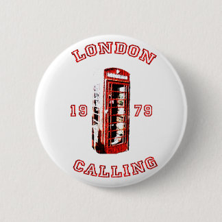 Macaron Rond 5 Cm Londres appelle 1979