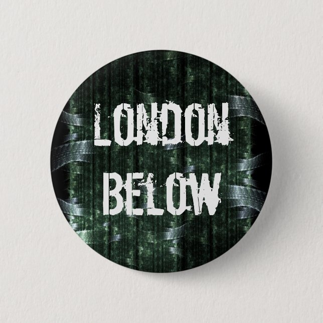 Macaron Rond 5 Cm Londres ci-dessous (Devant)