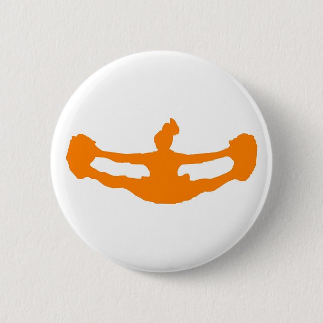 Macaron Rond 5 Cm L'orange "A LAISSÉ l'ACCLAMATION des USA !" Bouton (Devant)