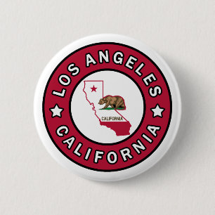 Macaron Rond 5 Cm Los Angeles Californie