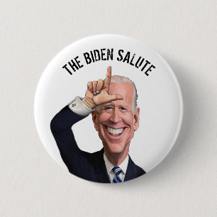 Macaron Rond 5 Cm Loser Biden